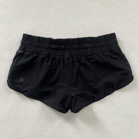 Lululemon Women Surf Short II Mini Ripple White Seal Grey Black Reversible 4 - Picture 6 of 8